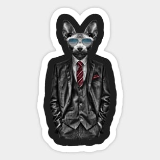 Mr. Cat Sticker